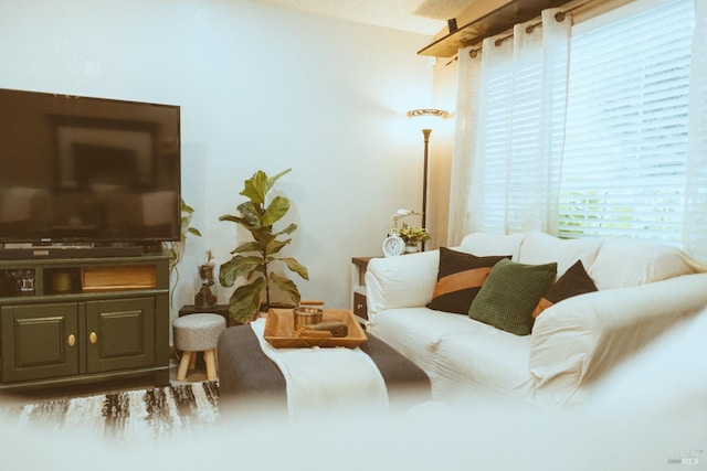 view of living area