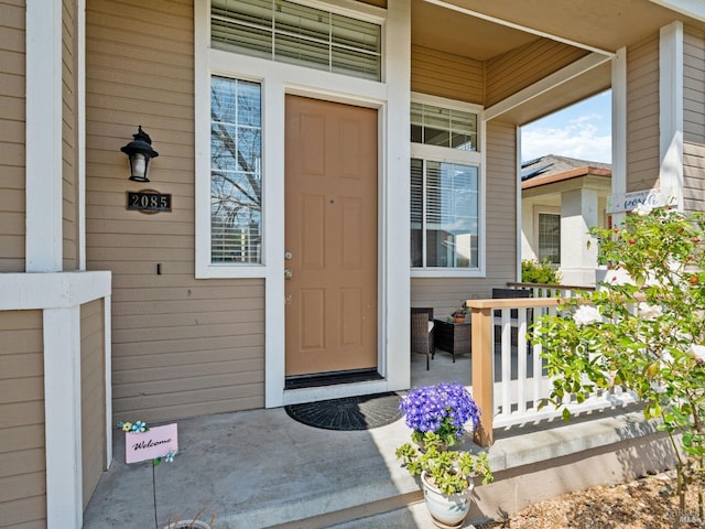 2085 Banjo Dr, Santa Rosa, CA 95407 - entrance to property with a porch
