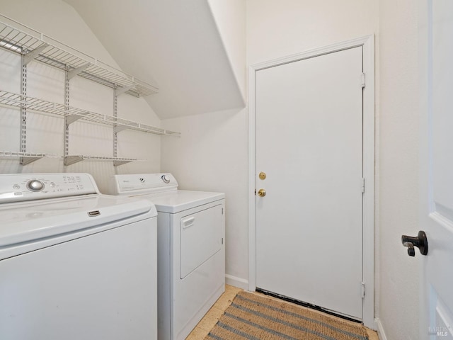 2085 Banjo Dr, Santa Rosa, CA 95407 - laundry area with baseboards, independent washer and dryer, and laundry area