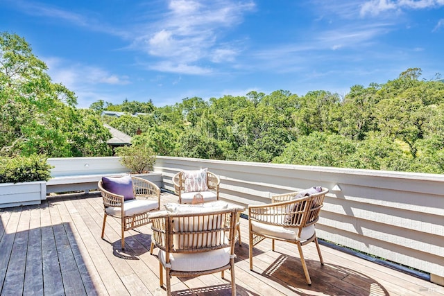 2227 Laguna Vista Dr, Novato, CA 94945 - wooden terrace with outdoor lounge area