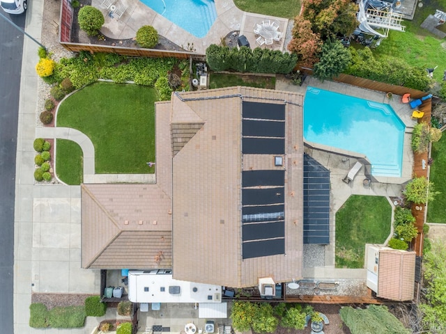 drone / aerial view