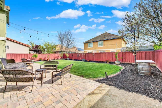 view of patio / terrace featuring a fenced backyard