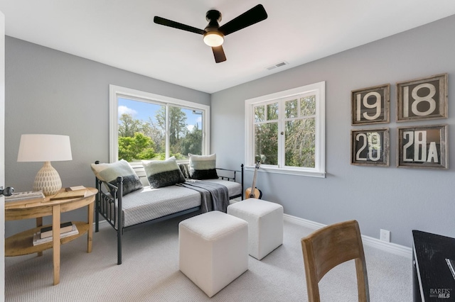 4071 Bones Rd, Sebastopol, CA 95472 - full bath featuring toilet, a stall shower, healthy amount of natural light, vanity, and recessed lighting