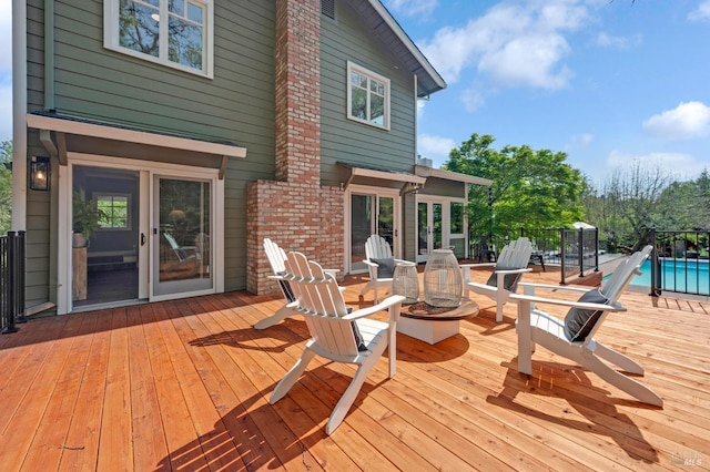 4071 Bones Rd, Sebastopol, CA 95472 - wooden terrace featuring french doors