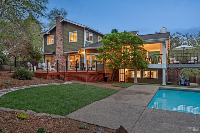4071 Bones Rd, Sebastopol, CA 95472 - view of front of home with stairway, a porch, and roof with shingles