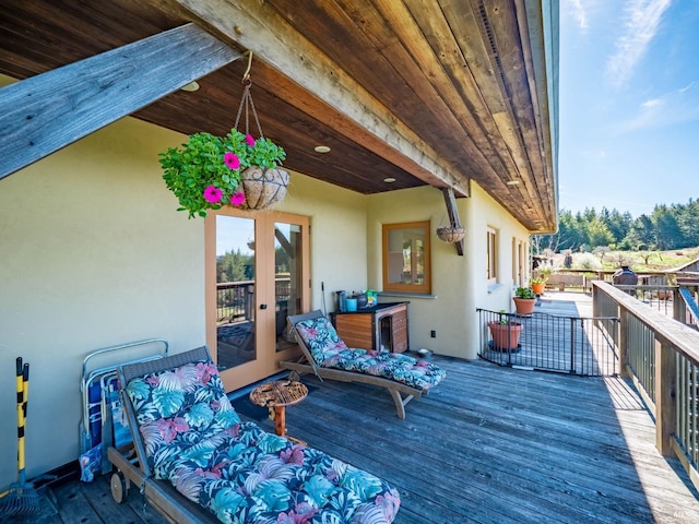 26300 Albion Ridge Rd, Albion, CA 95410 - view of deck