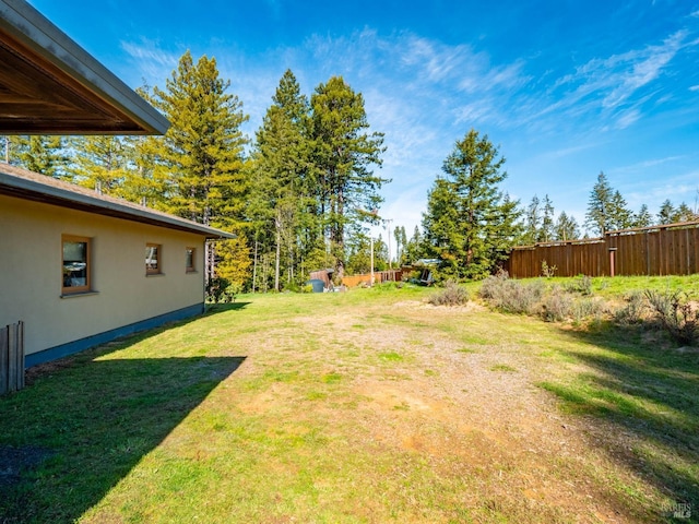 26300 Albion Ridge Rd, Albion, CA 95410 - view of yard with fence