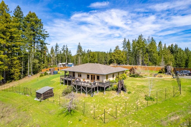 26300 Albion Ridge Rd, Albion, CA 95410 - birds eye view of property with a forest view