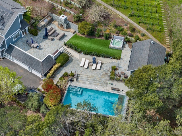 155 Hidden Valley Ln, San Anselmo, CA 94960 - aerial view