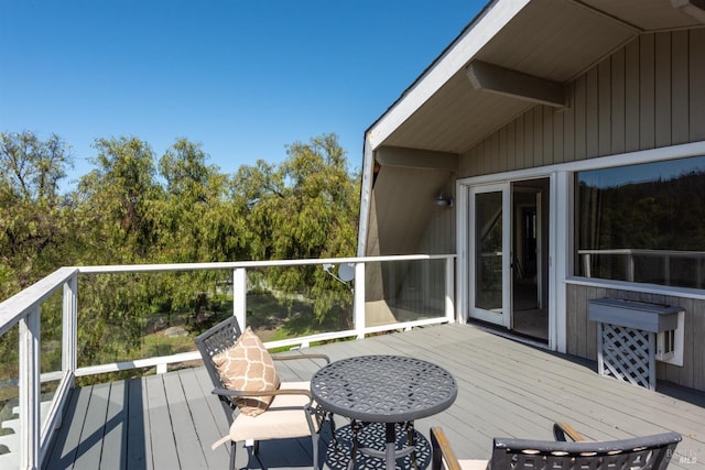 view of deck