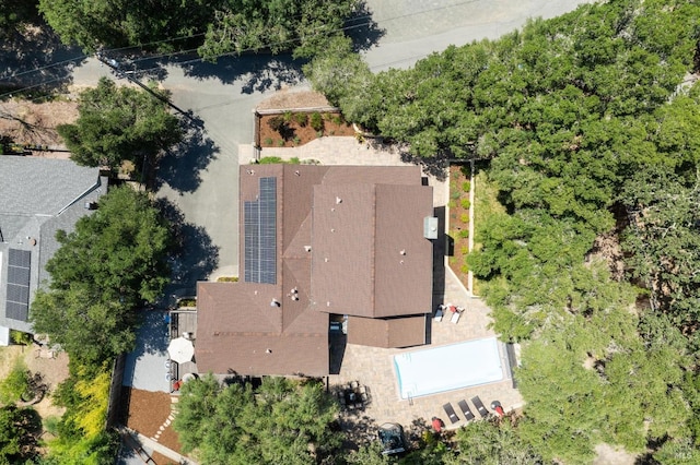 drone / aerial view