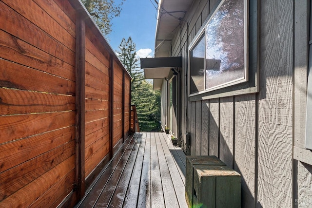 view of side of home