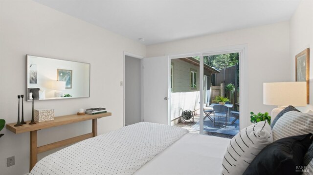 317 Olema Rd, Fairfax, CA 94930 - bedroom with access to outside