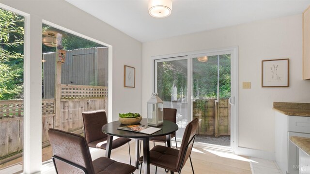 317 Olema Rd, Fairfax, CA 94930 - dining area featuring baseboards