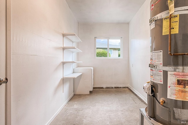 6574 Stone Bridge Rd, Santa Rosa, CA 95409 - utility room featuring strapped water heater