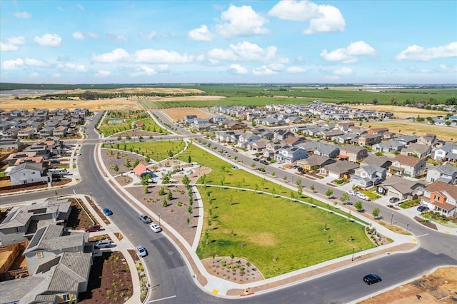 drone / aerial view featuring a residential view