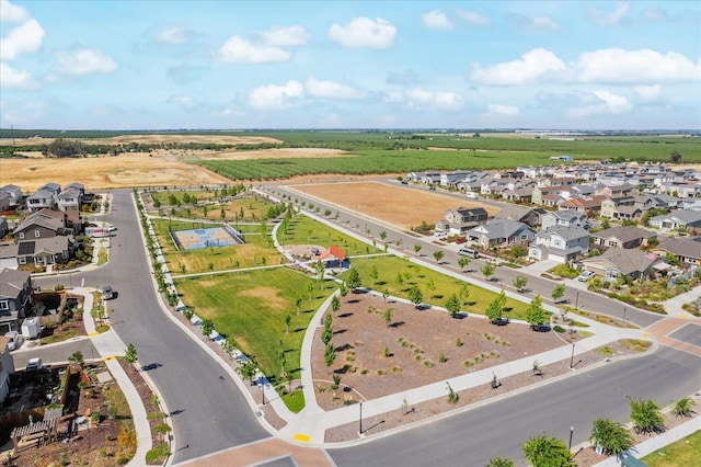 birds eye view of property featuring a residential view