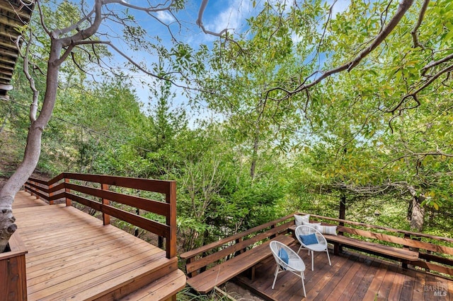 70 Black Log Rd, Kentfield, CA 94904 - view of wooden terrace