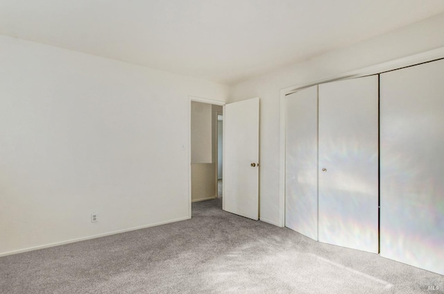 361 Neva St, Sebastopol, CA 95472 - unfurnished bedroom featuring light carpet, baseboards, and a closet