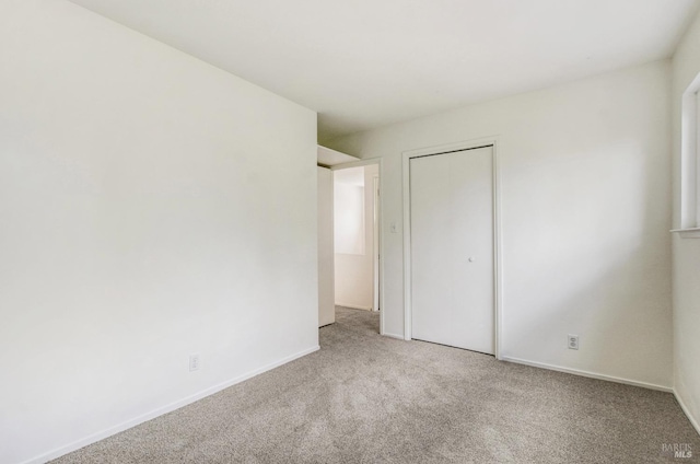 361 Neva St, Sebastopol, CA 95472 - unfurnished bedroom with carpet, a closet, and baseboards