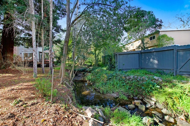 361 Neva St, Sebastopol, CA 95472 - view of yard with fence