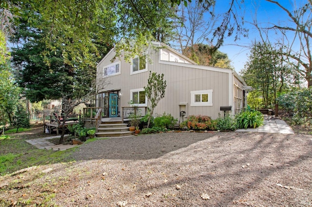 361 Neva St, Sebastopol, CA 95472 - view of front facade featuring a wooden deck