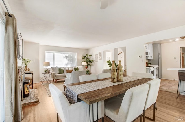 361 Neva St, Sebastopol, CA 95472 - dining room featuring light wood-style floors