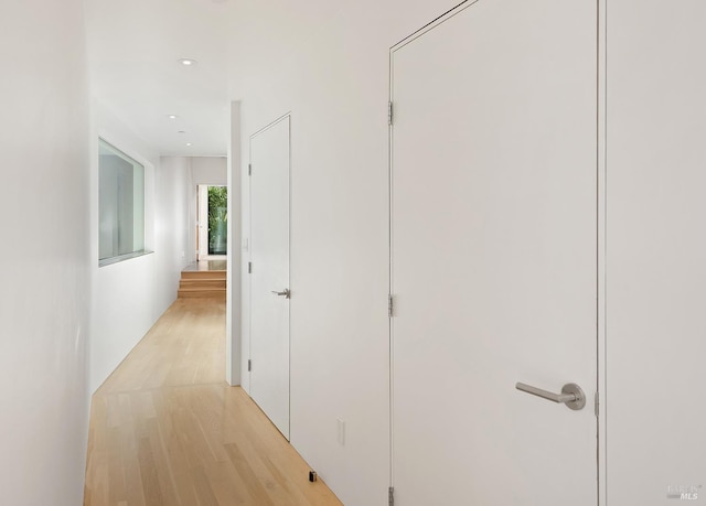 505 Dusty Ln, Sebastopol, CA 95472 - corridor featuring light wood-style floors and recessed lighting