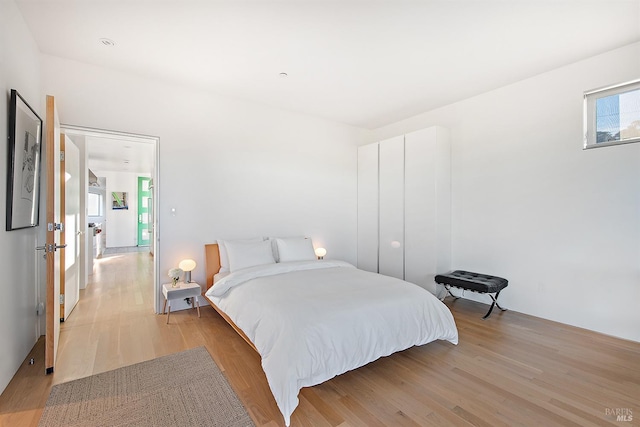 505 Dusty Ln, Sebastopol, CA 95472 - bedroom with light wood-type flooring