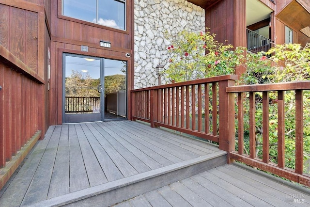 view of deck