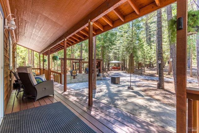 35725 Corinthians Way, Shingletown, CA 96088 - view of wooden deck