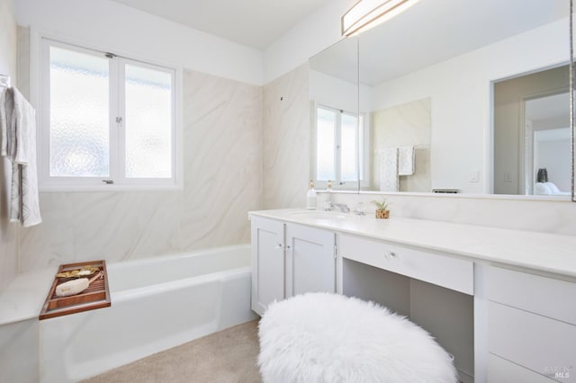 2 Beach Rd, Belvedere, CA 94920 - bathroom featuring vanity and a bathtub