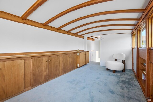 2 Beach Rd, Belvedere, CA 94920 - unfurnished room with carpet floors and vaulted ceiling