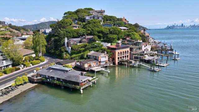 2 Beach Rd, Belvedere, CA 94920 - dock area featuring a water view