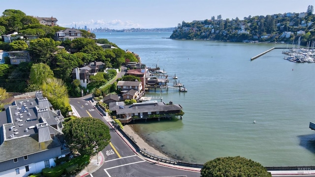2 Beach Rd, Belvedere, CA 94920 - drone / aerial view of a nearby body of water