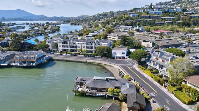 2 Beach Rd, Belvedere, CA 94920 - bird's eye view of a water and mountain view