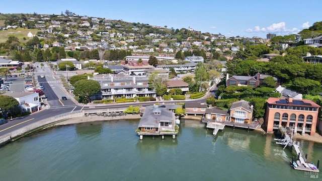 2 Beach Rd, Belvedere, CA 94920 - view of property location featuring a large body of water and nearby suburban area