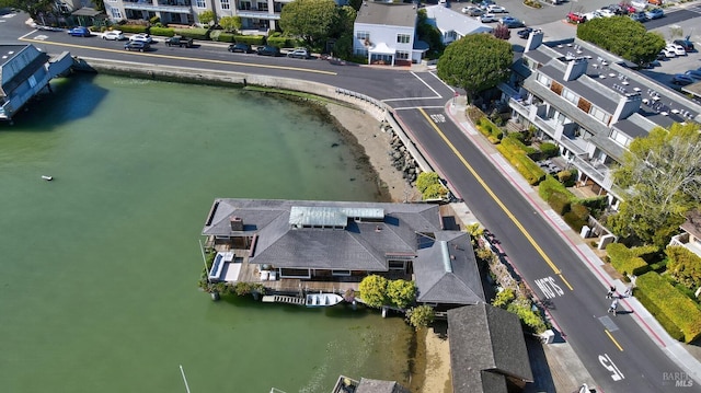 2 Beach Rd, Belvedere, CA 94920 - aerial view of residential area with a nearby body of water