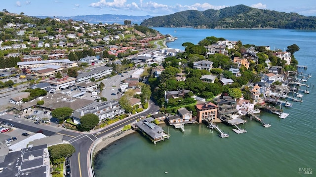 2 Beach Rd, Belvedere, CA 94920 - aerial view of property and surrounding area with a large body of water