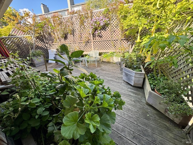 2 Beach Rd, Belvedere, CA 94920 - view of wooden deck