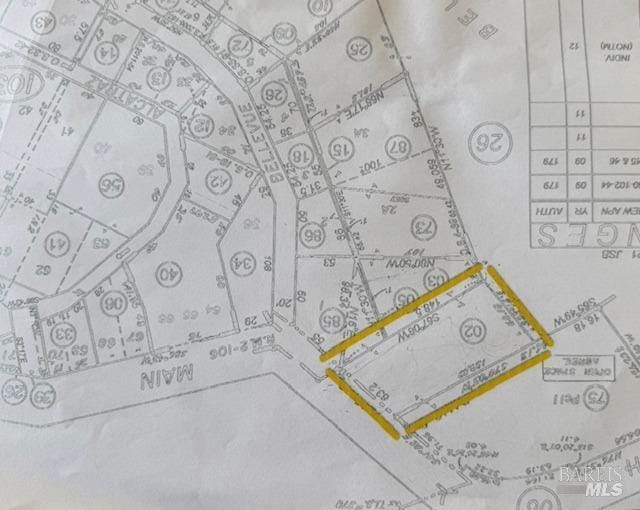 2 Beach Rd, Belvedere, CA 94920 - map of parcels