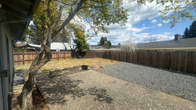 175 Nehoc Ct, Ukiah, CA 95482 - view of yard featuring a fenced backyard and a patio
