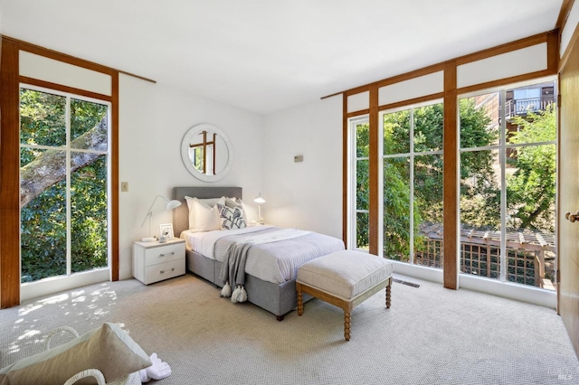 45 Bella Vista Ave, Belvedere, CA 94920 - carpeted bedroom featuring multiple windows and visible vents