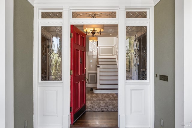 view of exterior entry