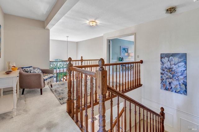271 Antigua Way, Vallejo, CA 94591 - hallway featuring an upstairs landing and carpet flooring