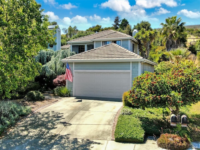 271 Antigua Way, Vallejo, CA 94591 - traditional-style house featuring a tile roof, driveway, and an attached garage
