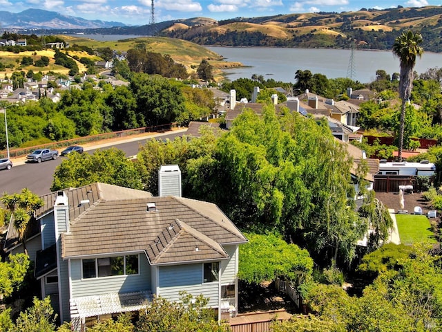 271 Antigua Way, Vallejo, CA 94591 - drone / aerial view of a water and mountain view