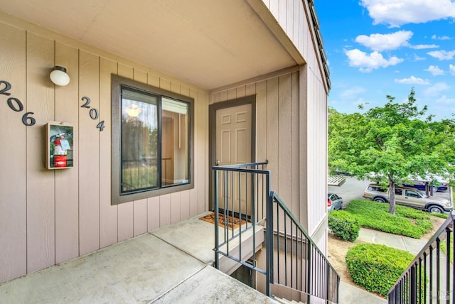 view of property entrance