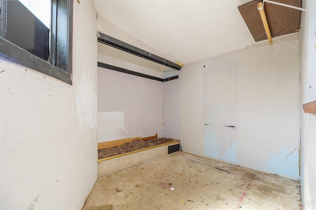 view of basement