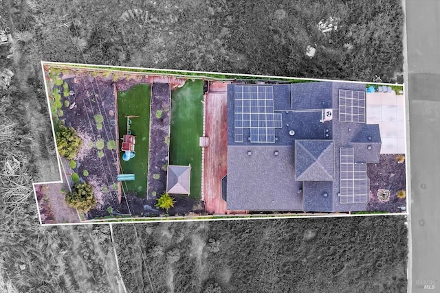 drone / aerial view